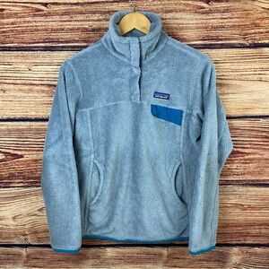 Patagonia Tailored Grey - Nickel X-Dye/Elewha Blue Re -Tool Snap-T Pullover